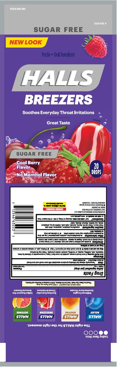 Dl Halls  Cool Berry Bag 20ct